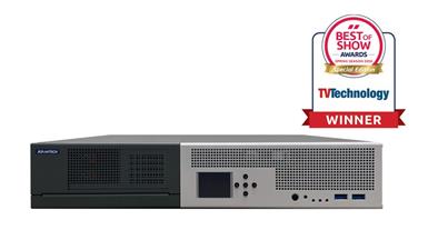 研华VEGA-8300E荣获《TV Technology》杂志颁发的“Best of Show”奖项